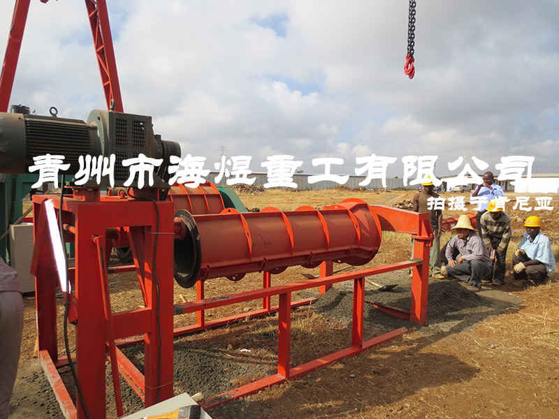 肯尼亞水泥制管生產(chǎn)線