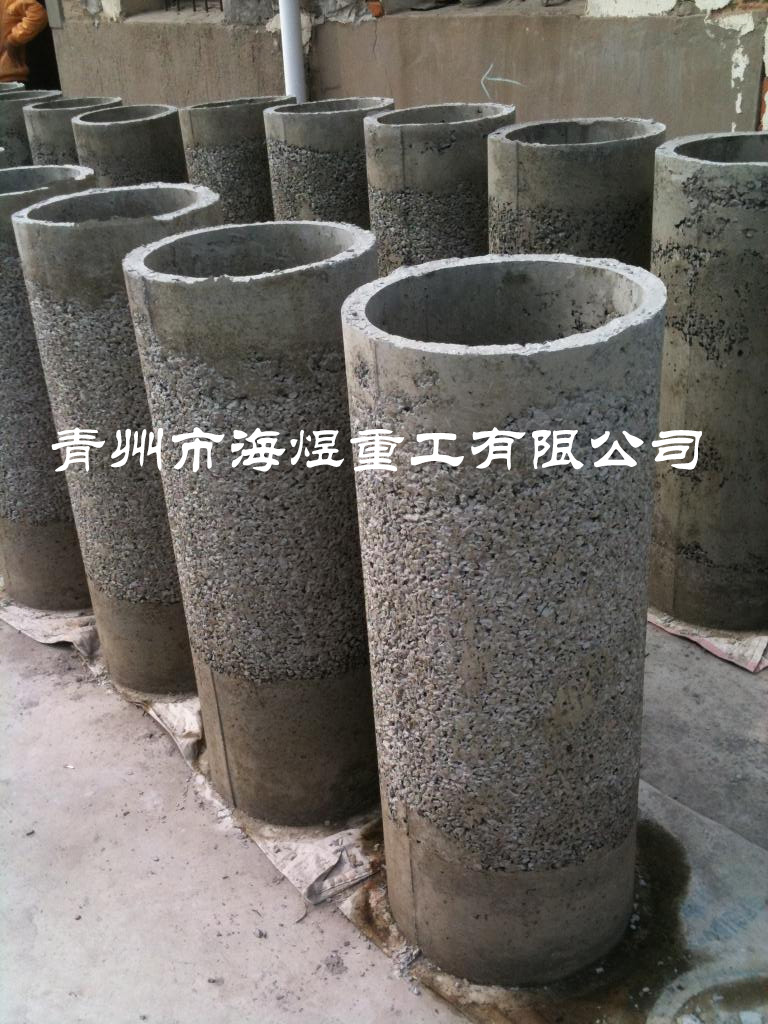 無砂混凝土井管