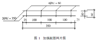 加強(qiáng)副筋網(wǎng)片圖