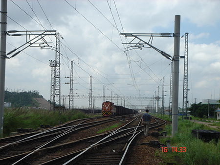 環(huán)形等徑混凝土接觸網(wǎng)支柱