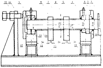 圖2 振動裝置簡圖